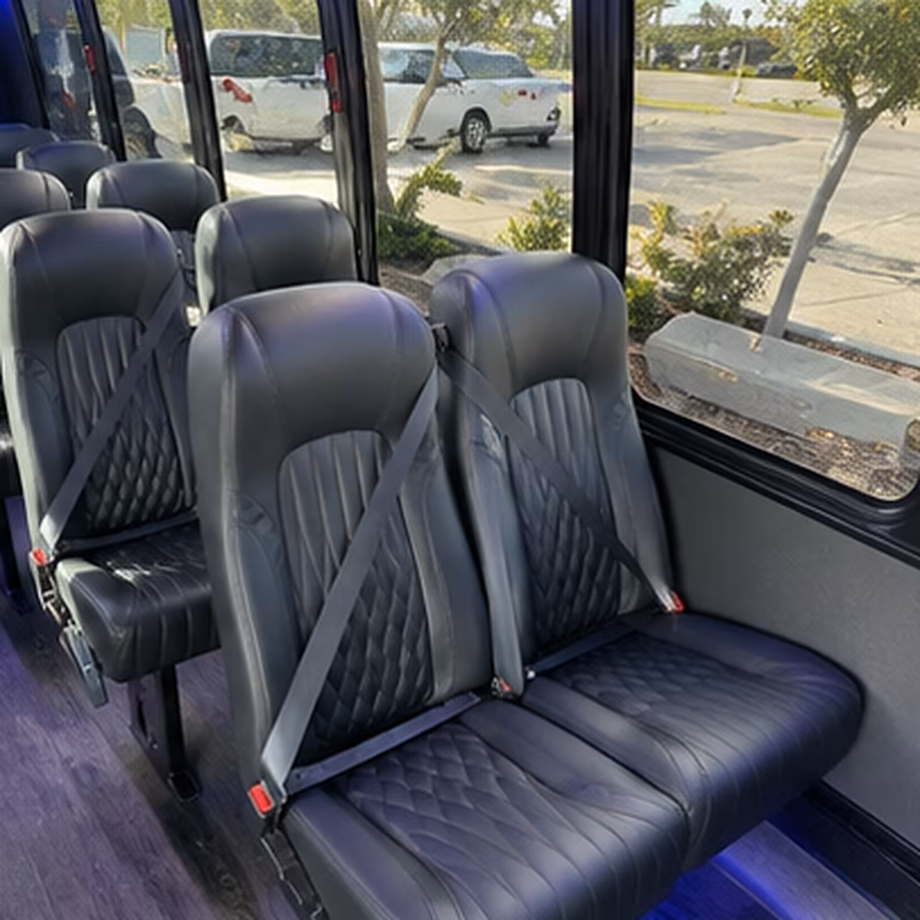 30 passenger minibus interior