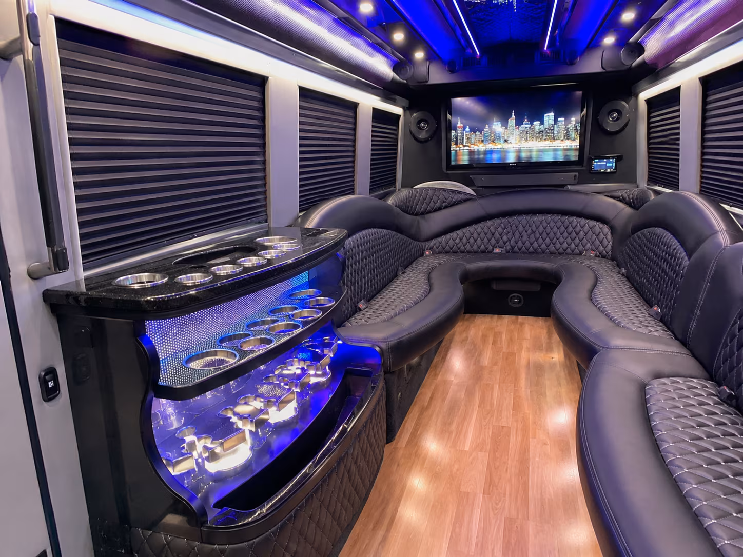 holiday party bus rental