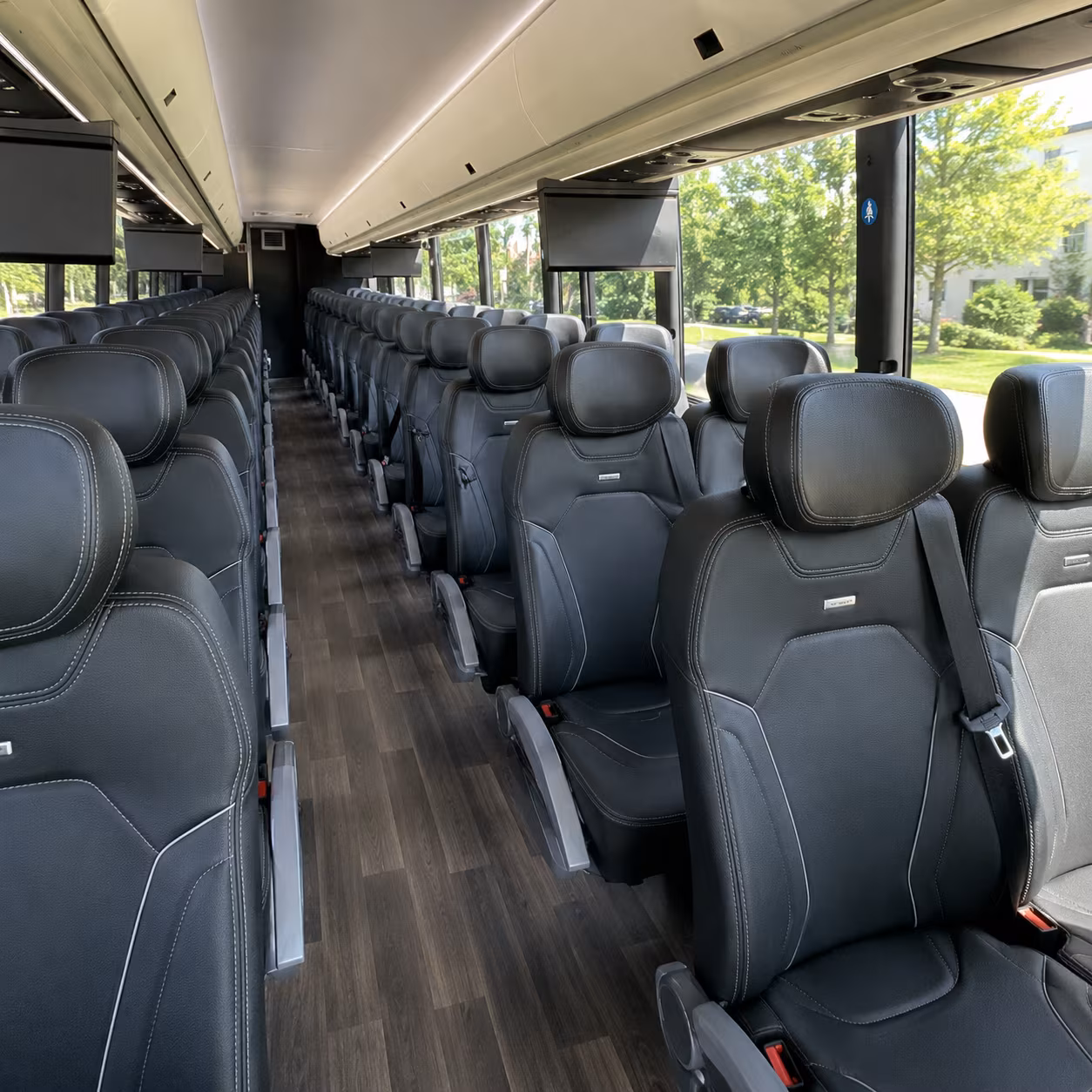 syracuse charter bus interior