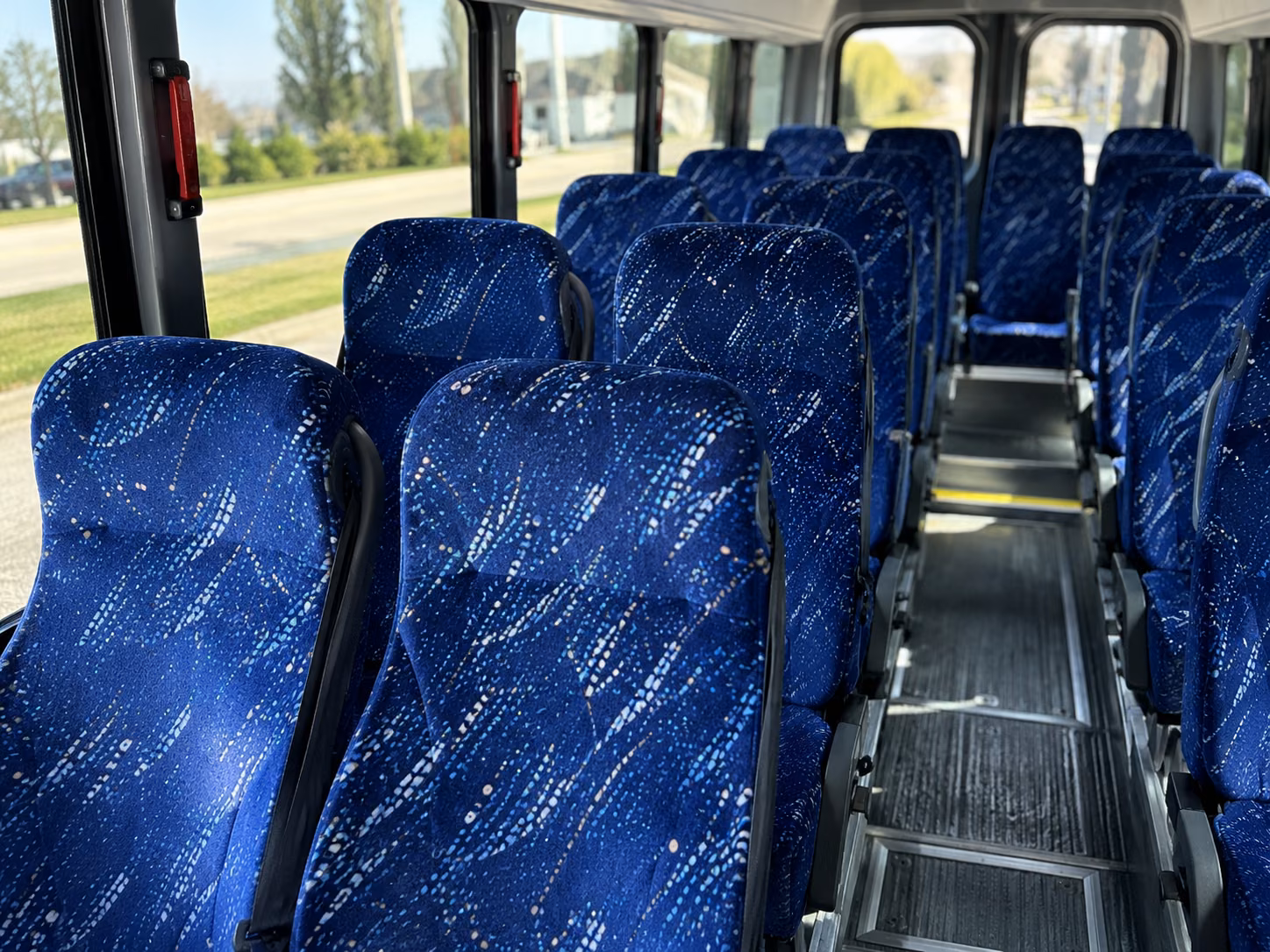 syracuse religious group transportation onboard seating
